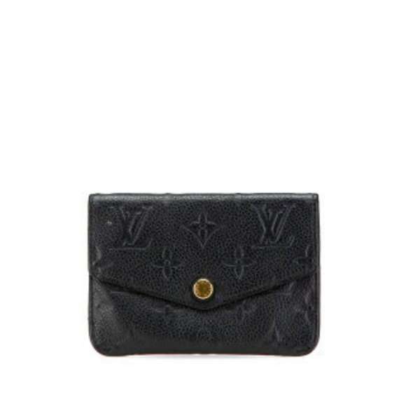 Louis Vuitton Empreinte Pochette Case Noir Black Leather - Picture 1 of 8